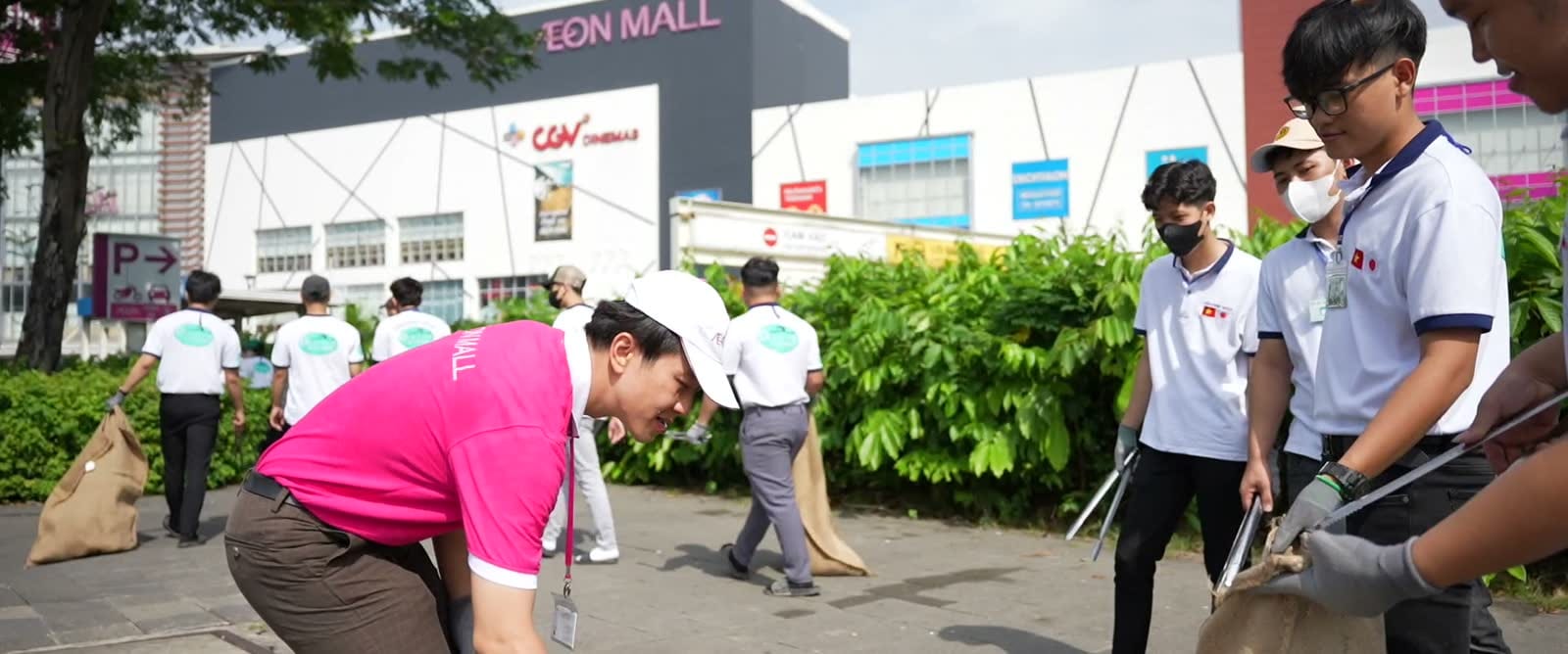 Ảnh từ dự án AEON — Phim thương hiệu sống xanh — Kể chuyện thương hiệu