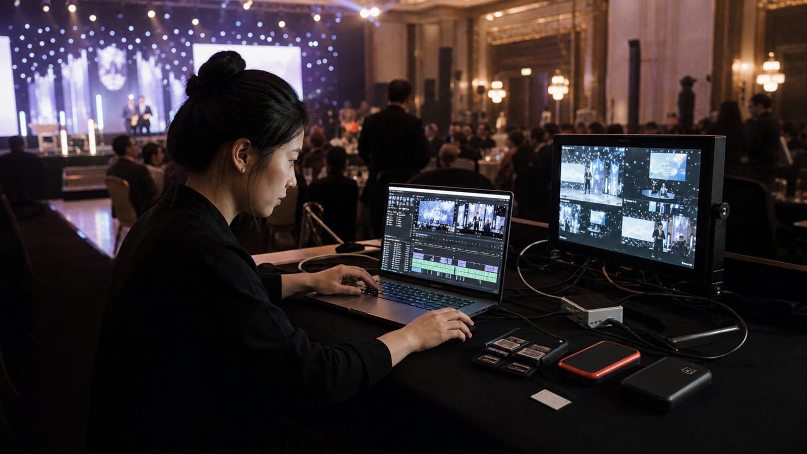 Hình minh họa cho bài viết Muốn chiếu recap ngay tại gala tối đó